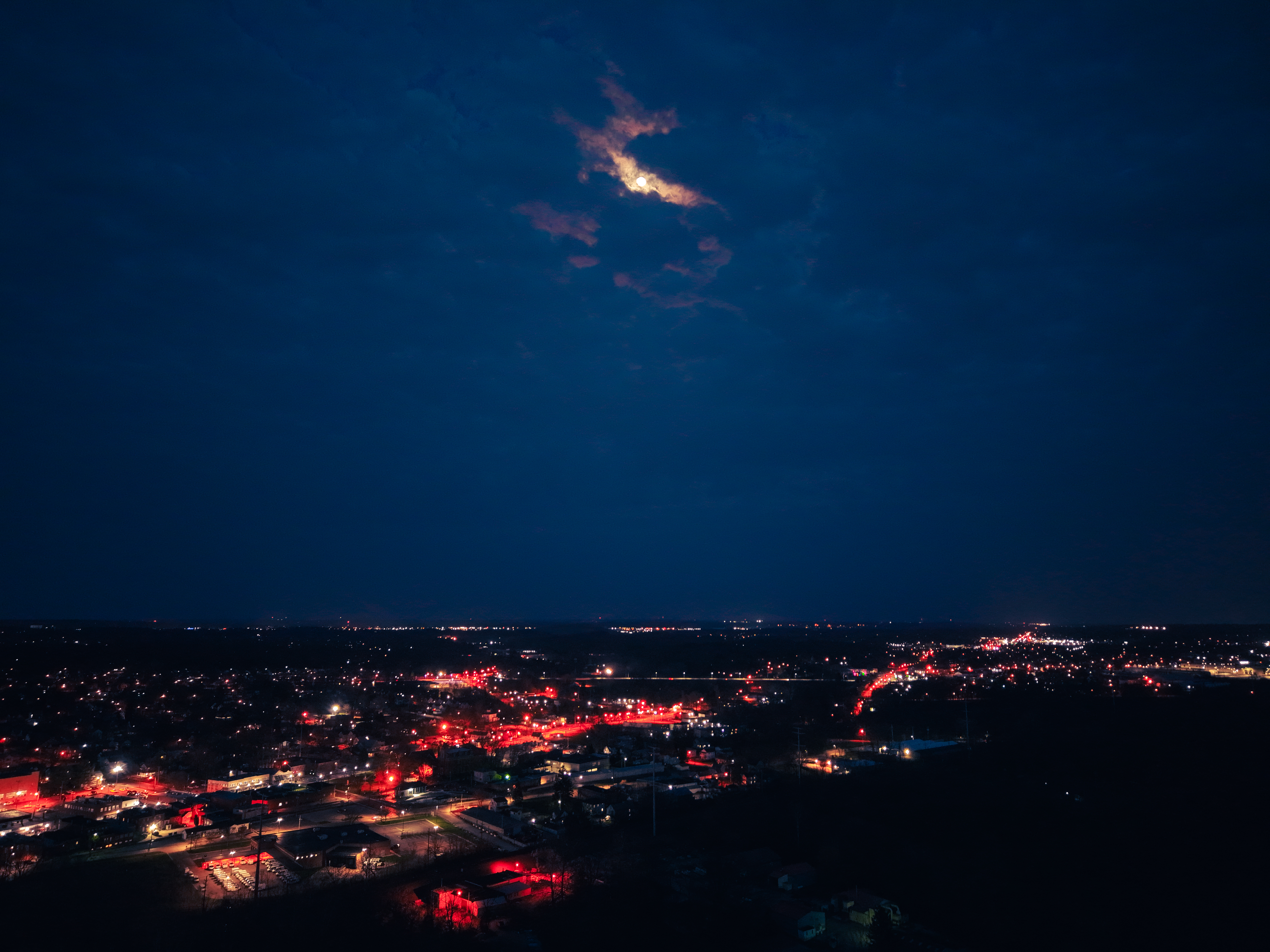 Moonshine over Bedford